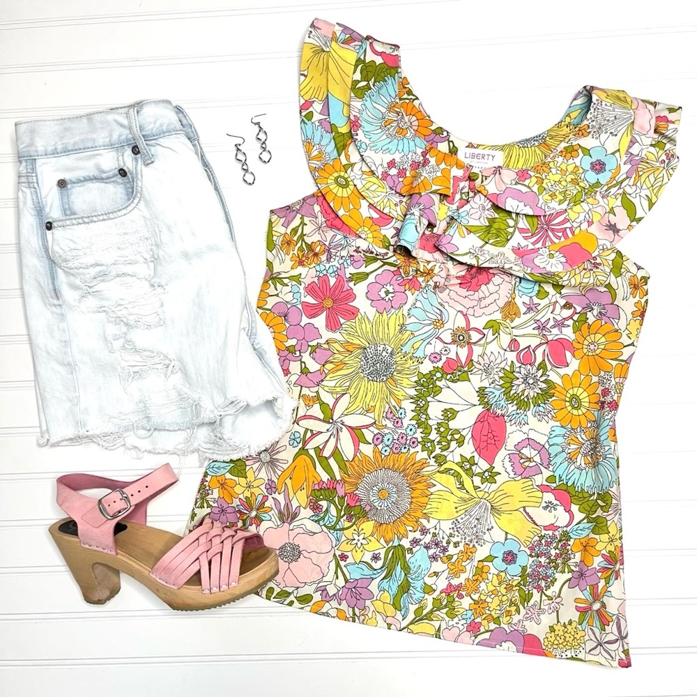 Liberty of London Spring Top | size XS